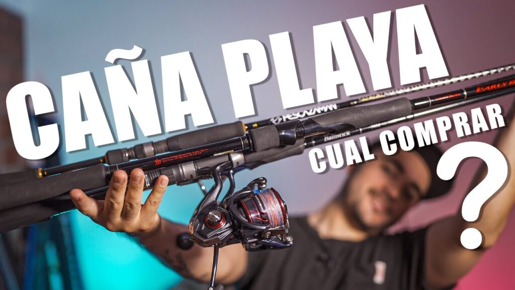 cañas para pescar en el mar