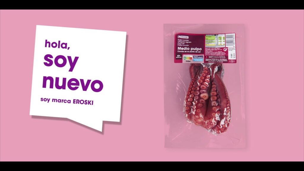 eroski pulpo congelado