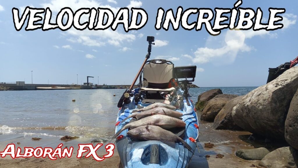 kayak de pesca de mar