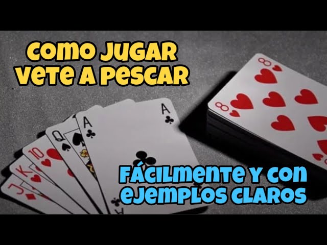pesca juego de cartas