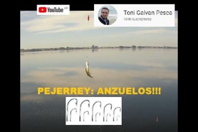 anzuelos para pejerrey de laguna