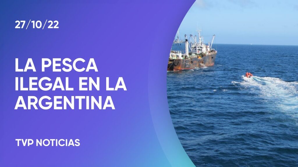 pesca ilegal en el mar argentino