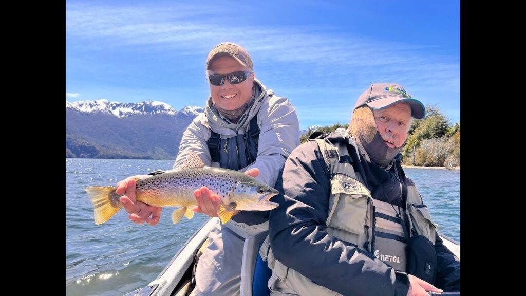 pesca lago yelcho