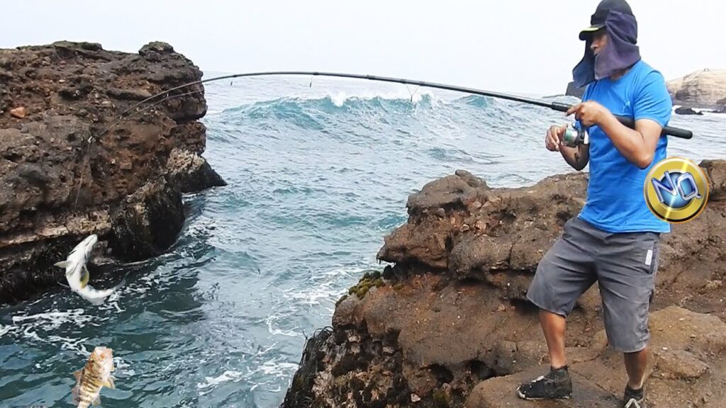 pesca orilla de mar