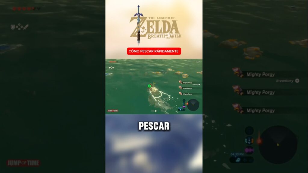 pesca zelda breath of the wild